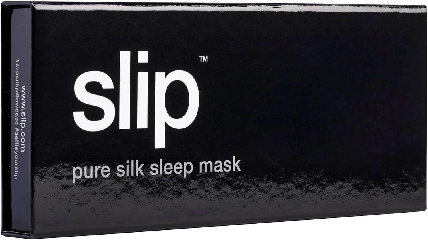 slip Pure Silk Sleep Mask - 100% Mulberry Silk, Ultra Soft & Comfortable, Blocks Light for Restful Sleep Adjustable Strap for Perfect Fit, Gentle on Skin & Hair (Black - 1 Count Pack of 1) - Image 5