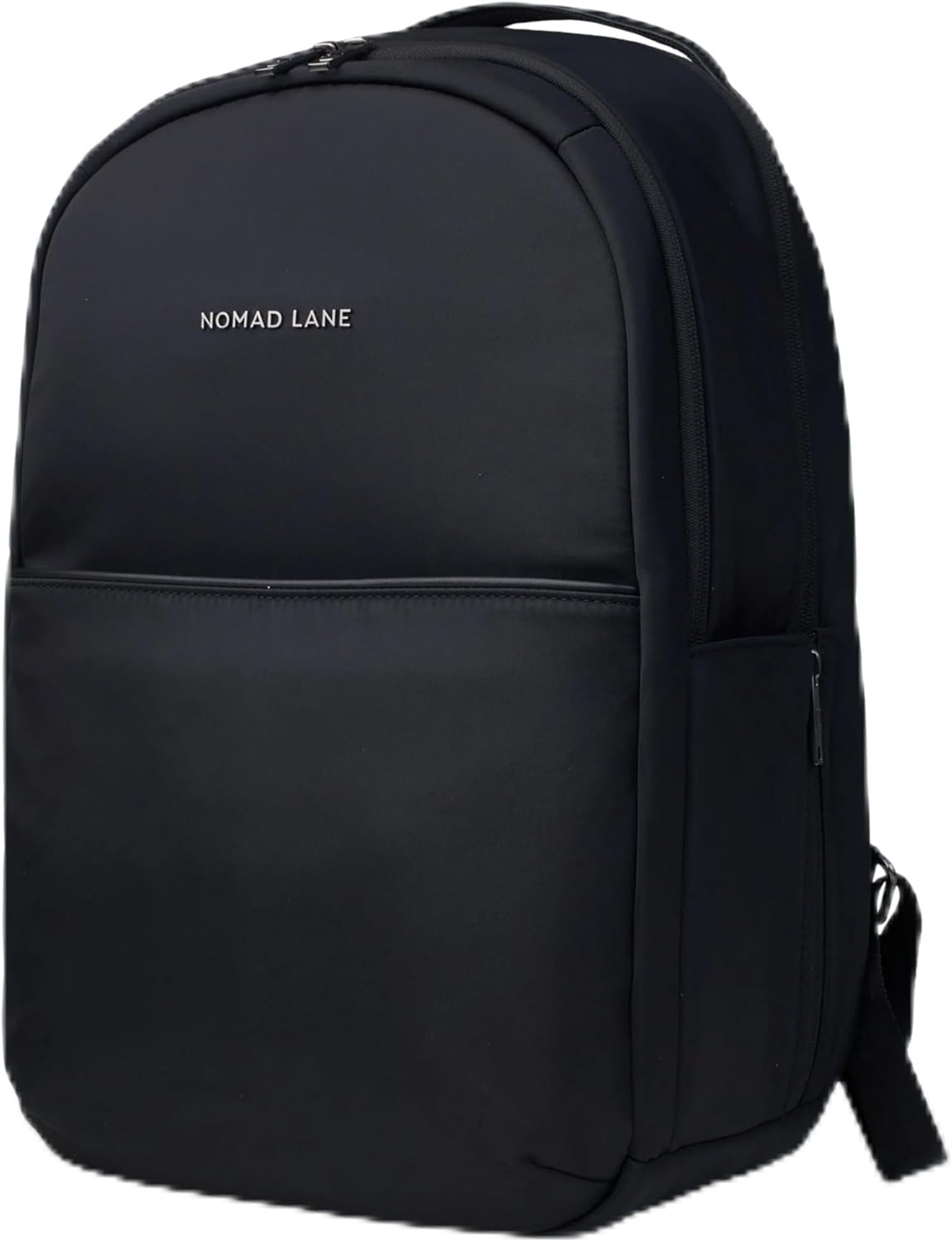 Nomad Lane Backpack. Personal Item, Carry-On Luggage Ikigai Backpack Bag, Durable & Lightweight. Weekender Travel Bag for Men & Women, Black